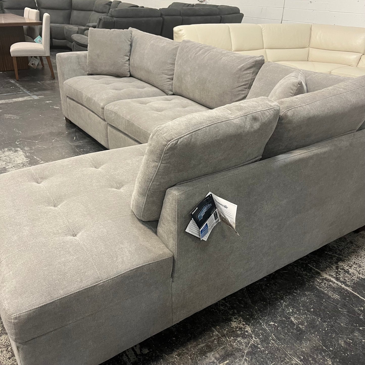 Thomasville Miles Power Reclining Sectional Sofa