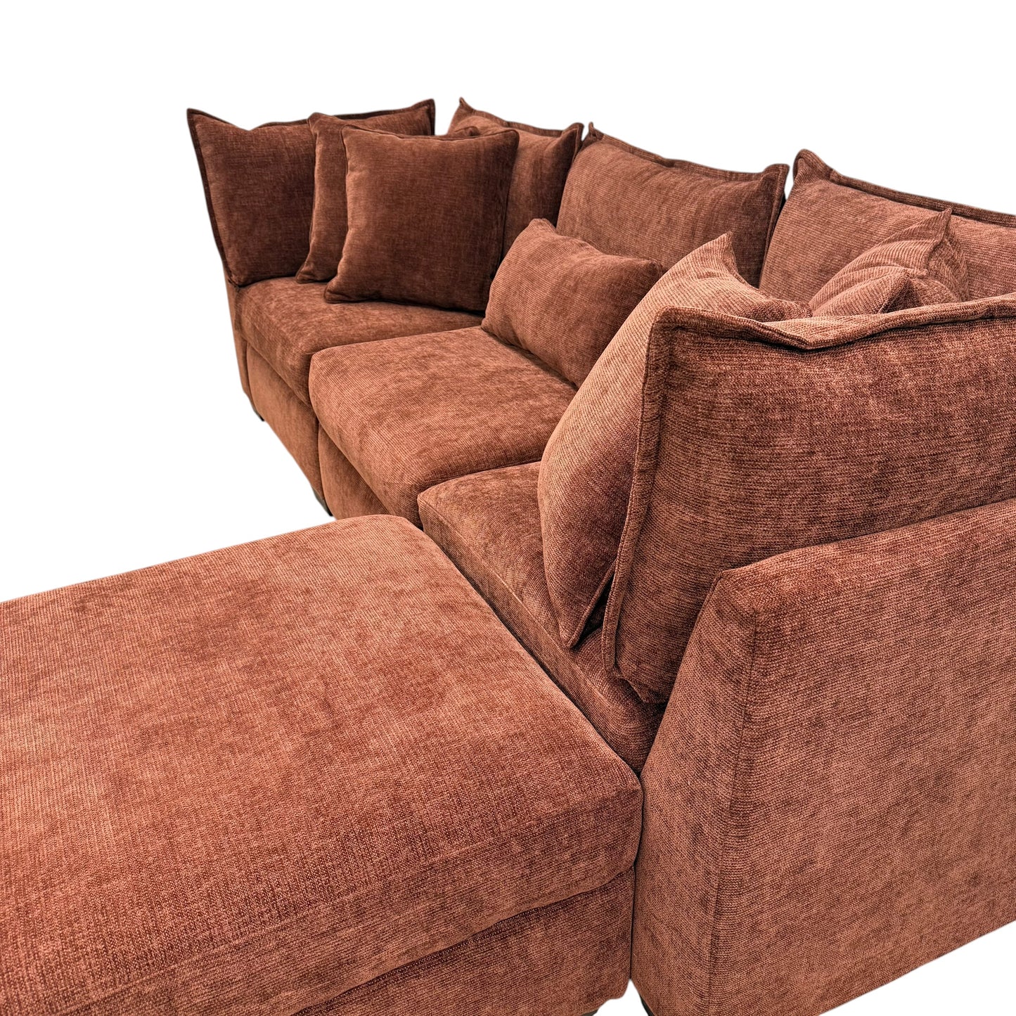 Briar Modular Sofa - Rust