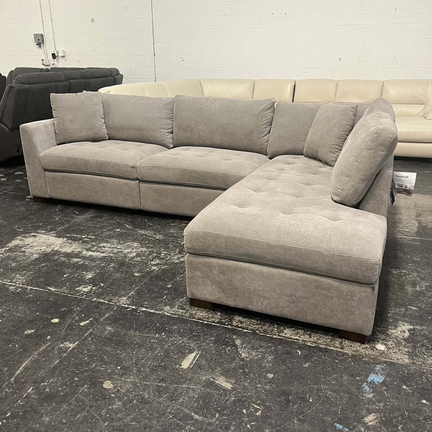 Thomasville Miles Power Reclining Sectional Sofa