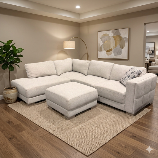 Drayden Sectional with Ottoman