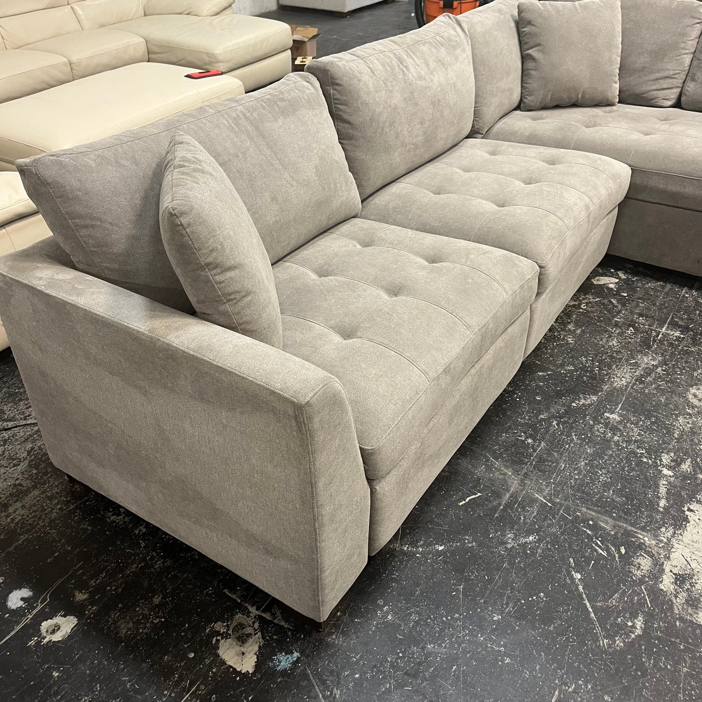 Thomasville Miles Power Reclining Sectional Sofa