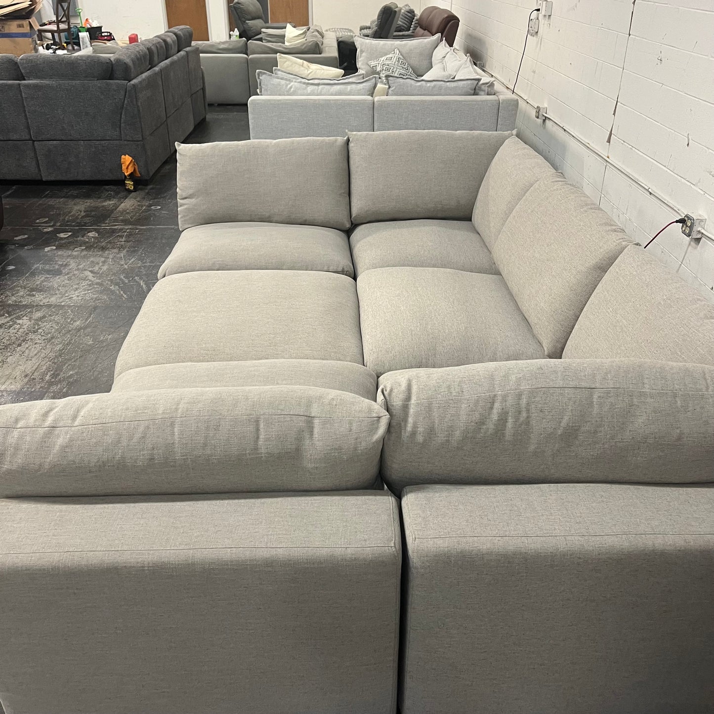 Castlery Dawson 6-Piece Pit Sectional Sofa