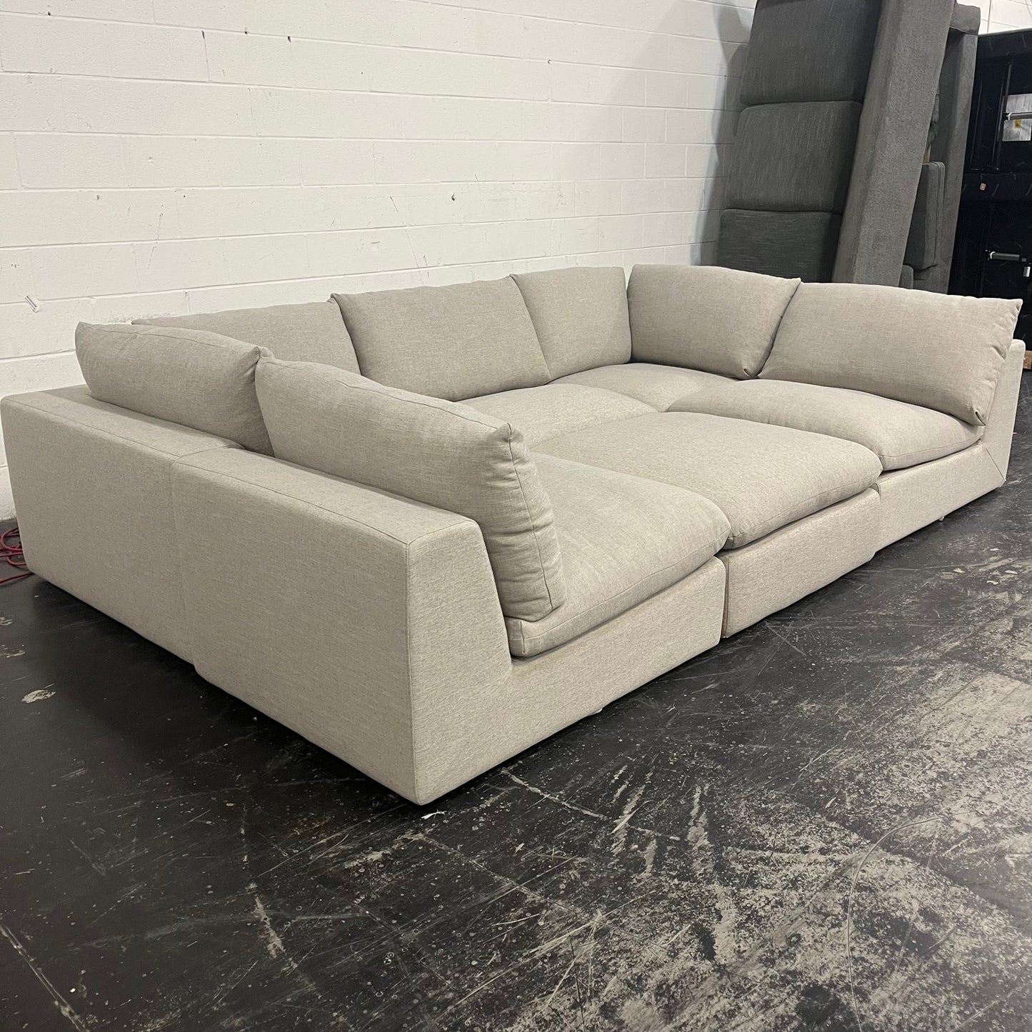 Castlery Dawson 6-Piece Pit Sectional Sofa