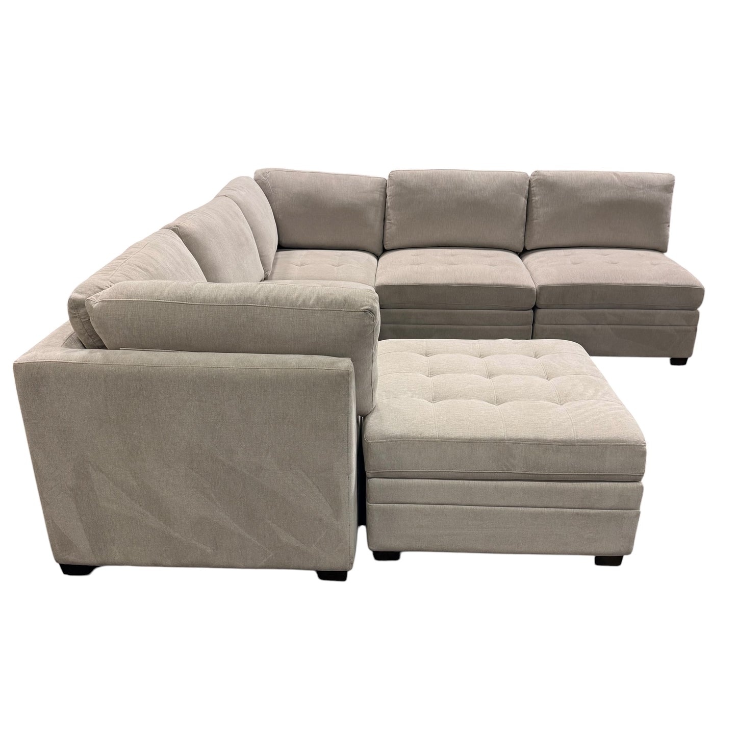 Thomasville Beige Tisdale 6-Piece Modular Sectional