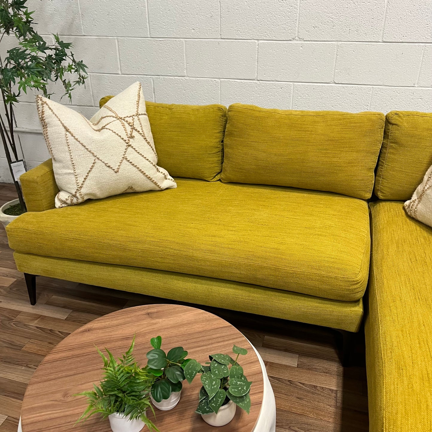 West Elm Andes 90โ Chaise Sectional