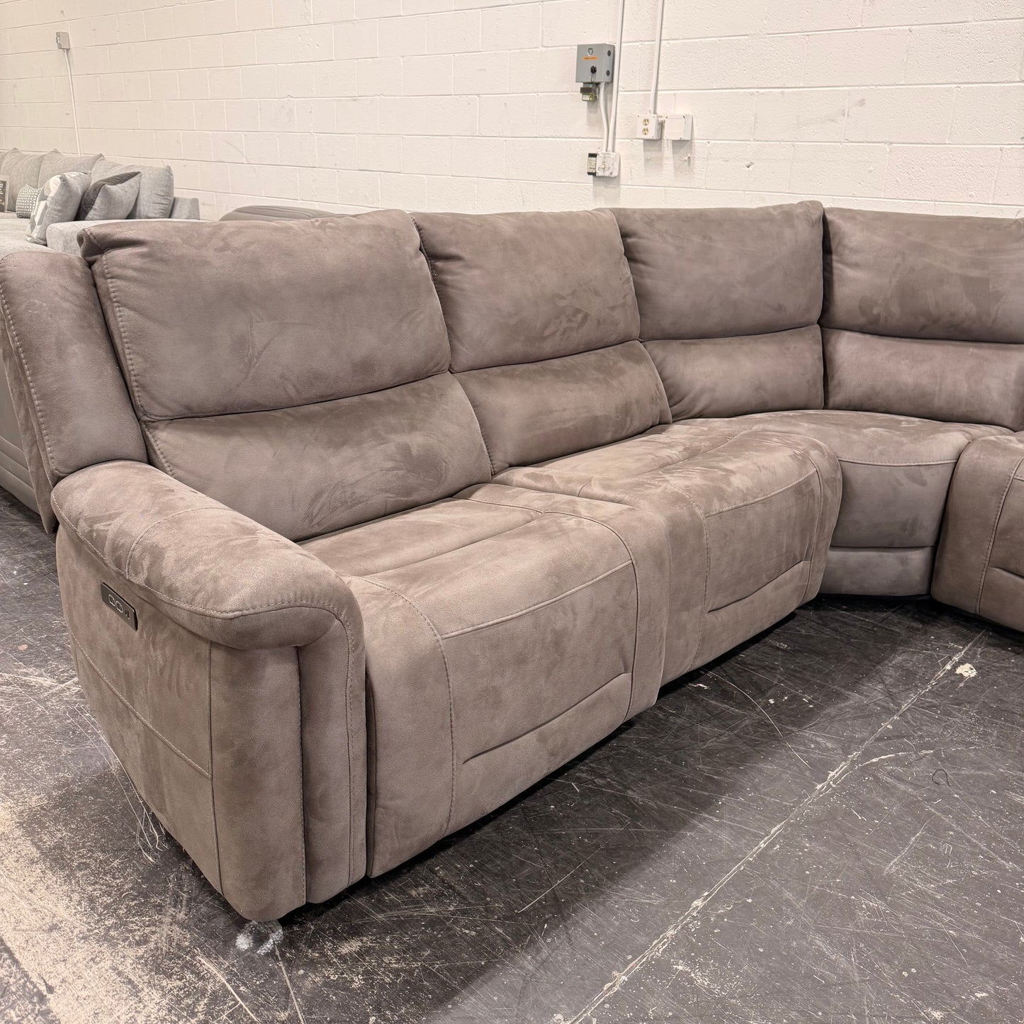 Carlin Fabric Power Reclining Sectional