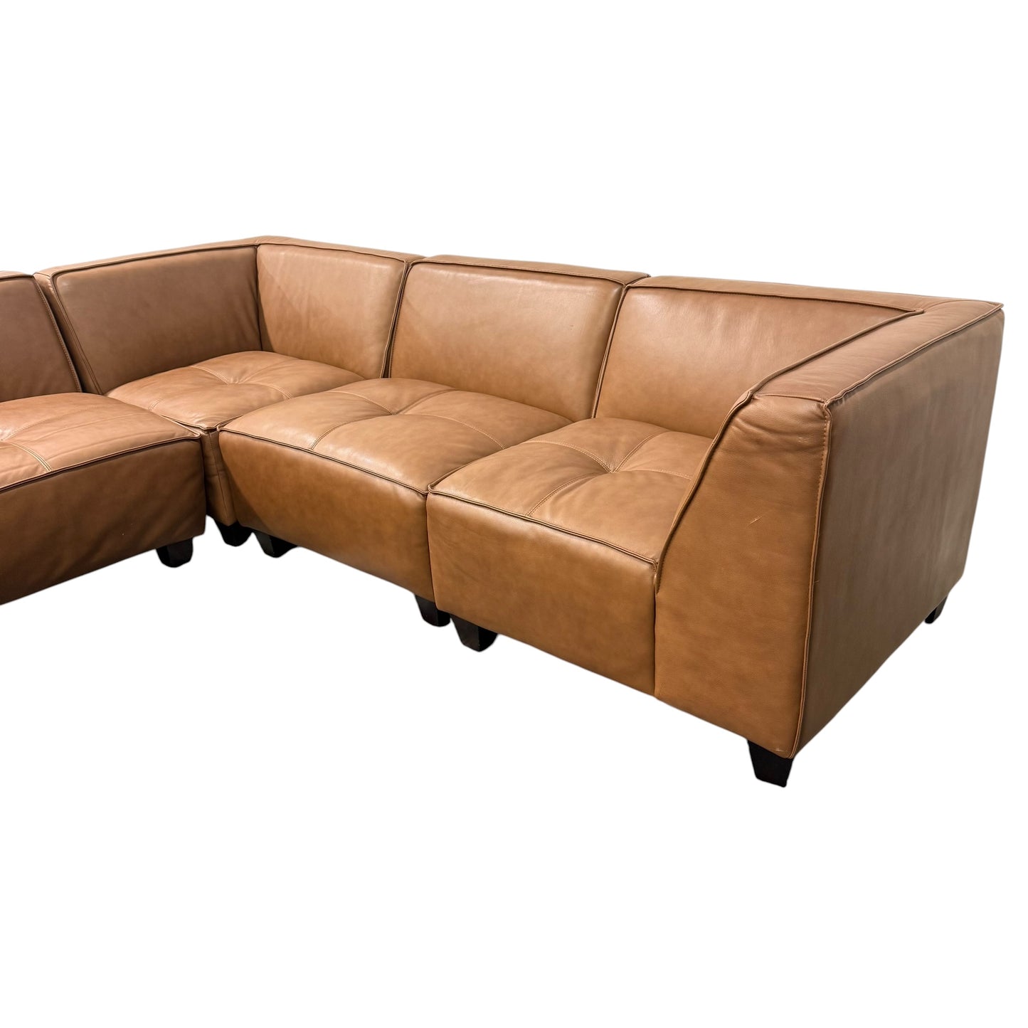 Wallingford Leather Modular Sectional