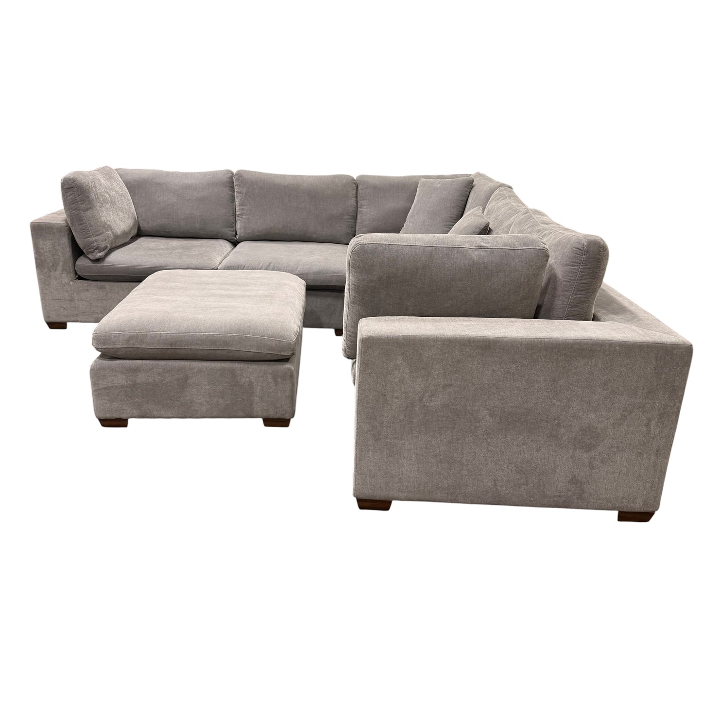 Thomasville Lowell 6-Piece Sectional Sofa Gray