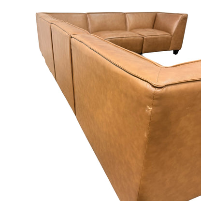 Wallingford Leather Modular Sectional