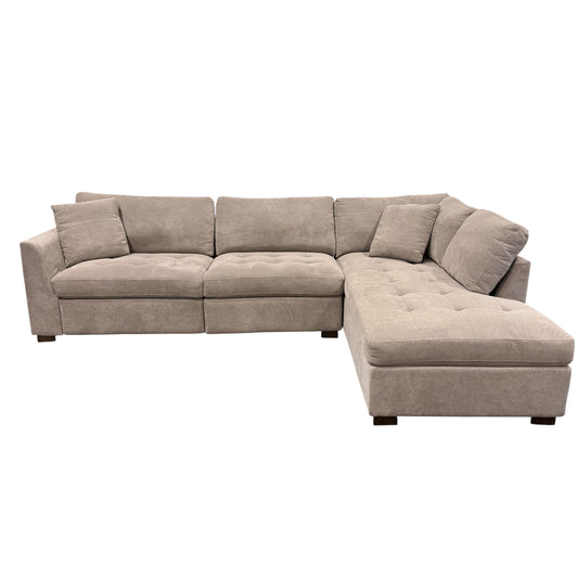 Thomasville Miles Power Reclining Sectional (GRAY)