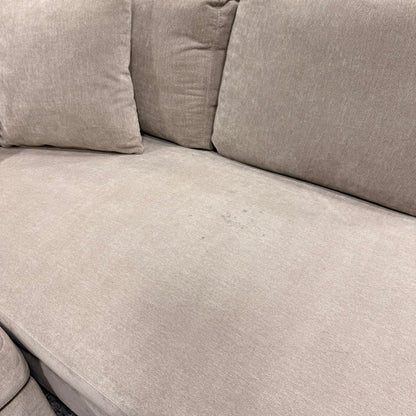 Thomasville Walsen Sectional with Ottoman (Fair)