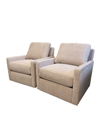 Marley swivel Accent Chairs Set