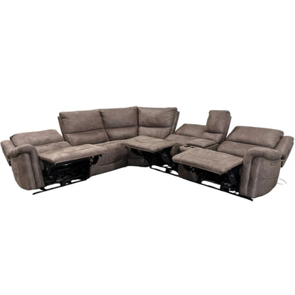 Carlin Fabric Power Reclining Sectional