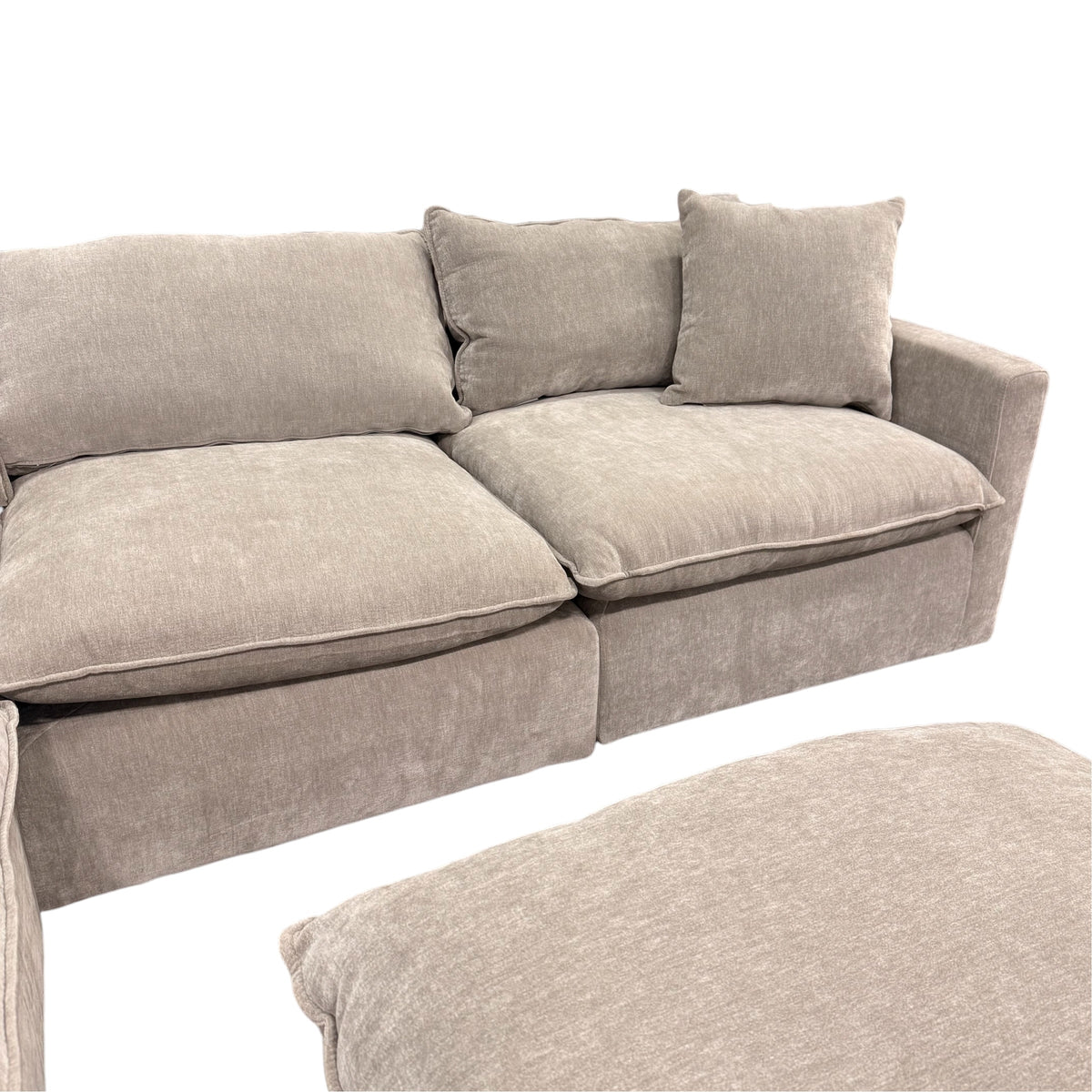 Sydney Taupe Modular Cloud Sectional