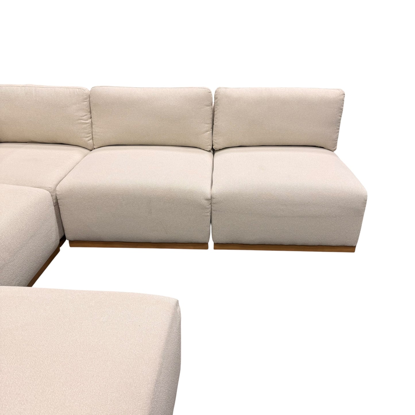 Henredon 6-Piece Boucle Modular Sectional