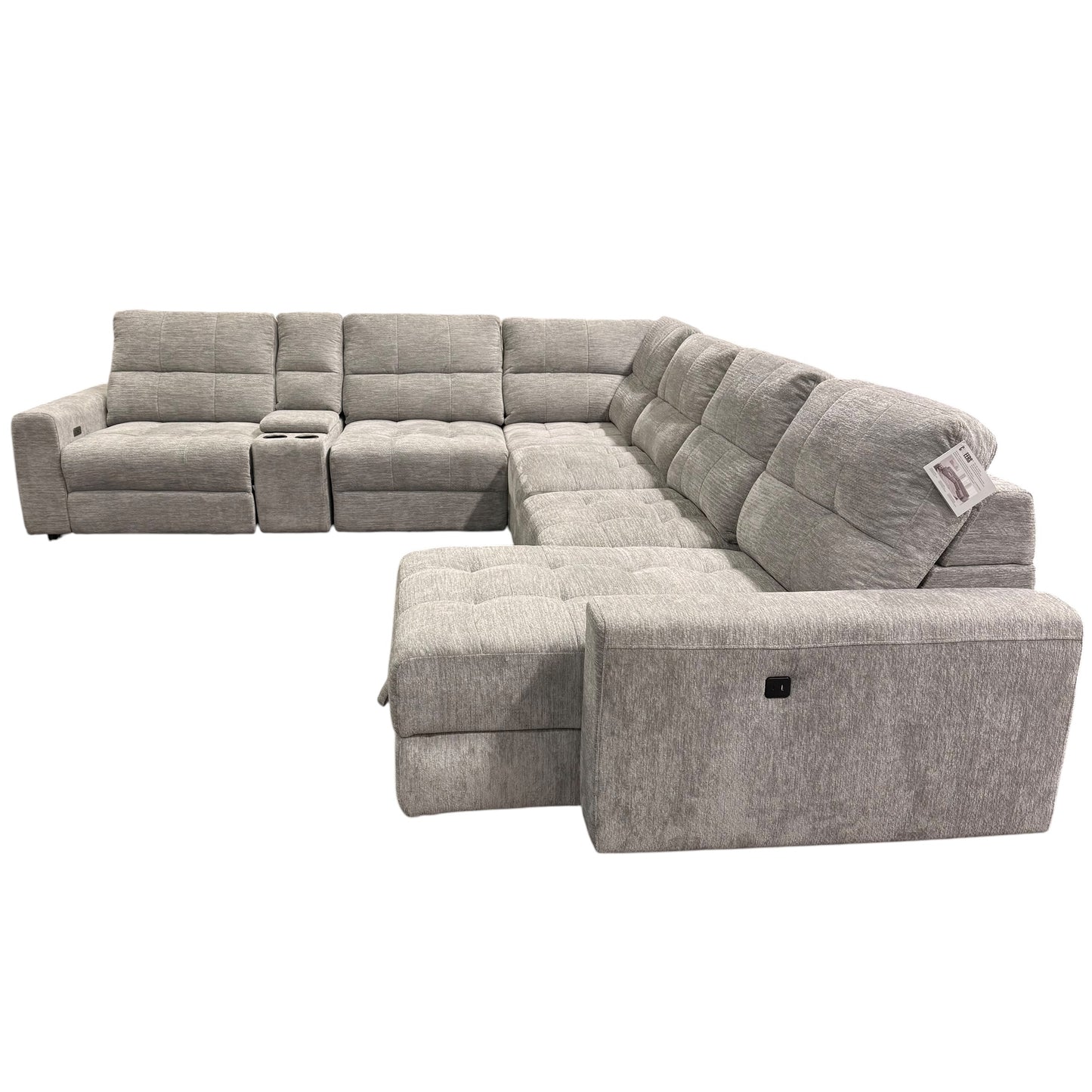 Emma Fabric Reclining Sectional