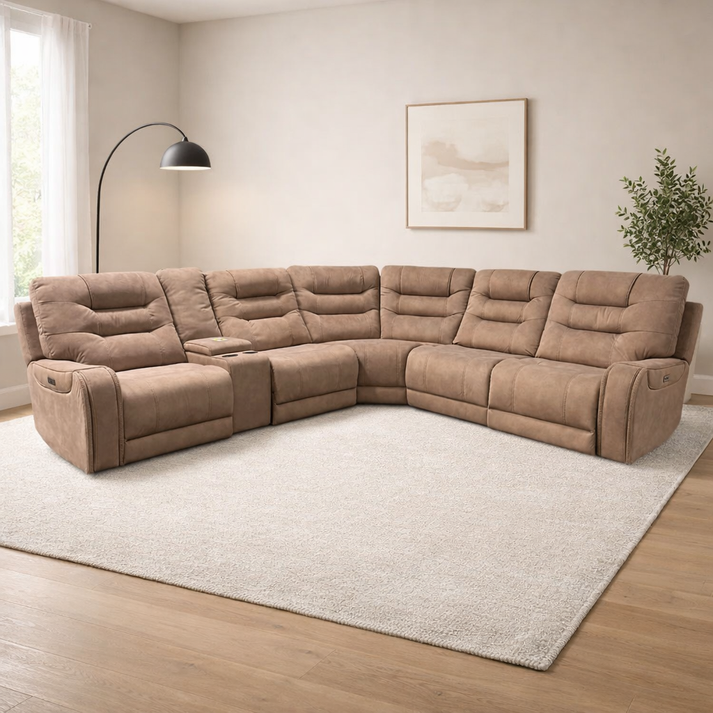 BarcaLounger Carmelo Reclining Sectional