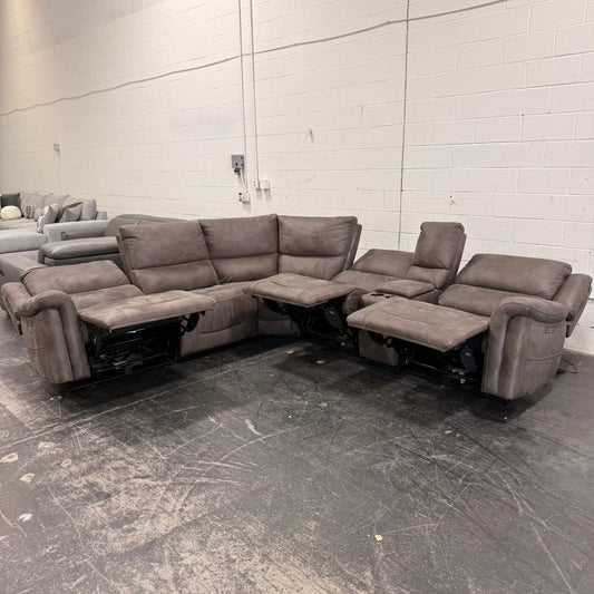 Carlin Fabric Power Reclining Sectional
