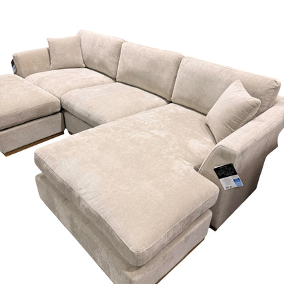 Henredon Caley Sectional with Ottoman