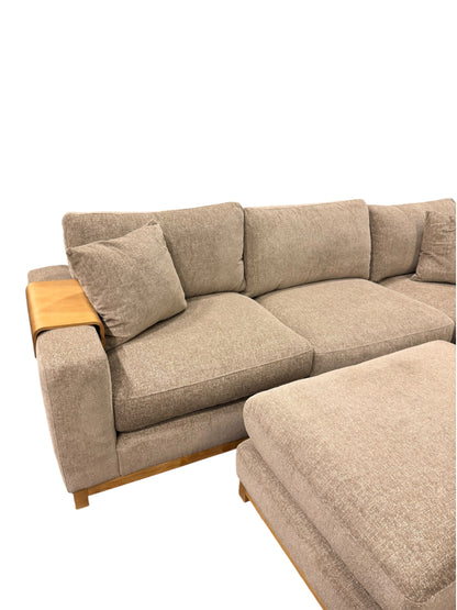 Hawthorne Sectional with Ottoman