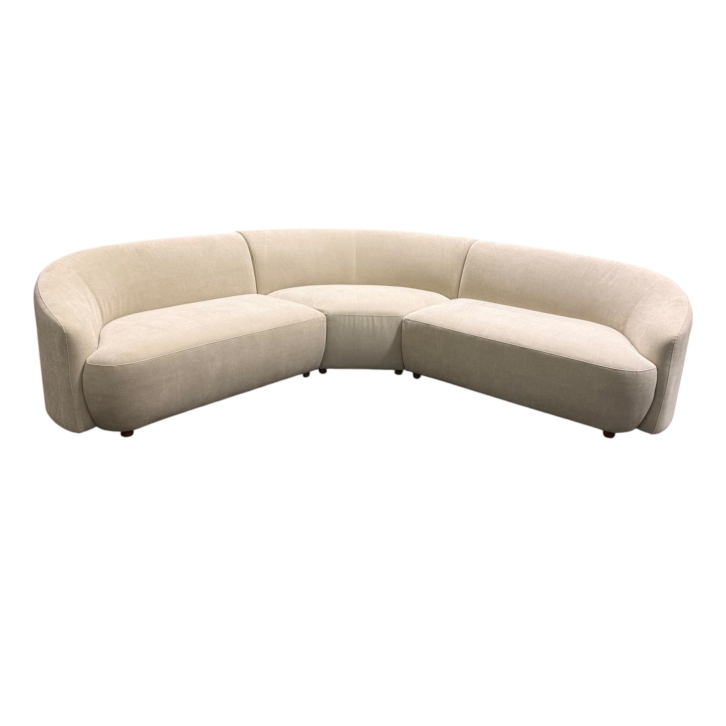 Dolen 3-Piece Curved Sectional