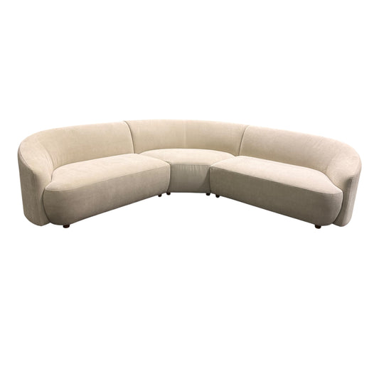 Dolen 3-Piece Curved Sectional