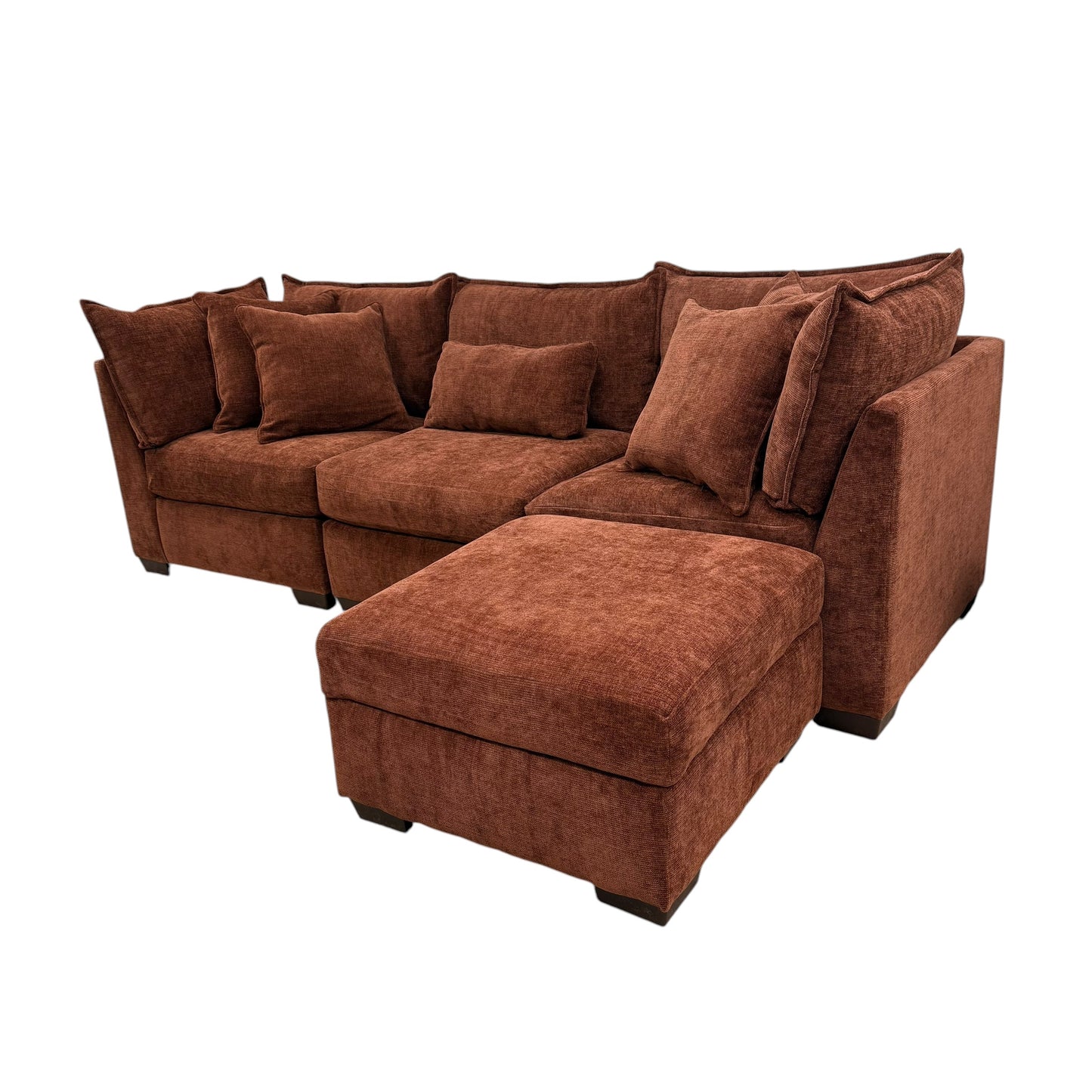 Briar Modular Sofa - Rust