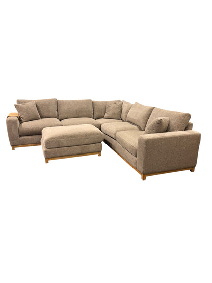 Hawthorne Sectional with Ottoman
