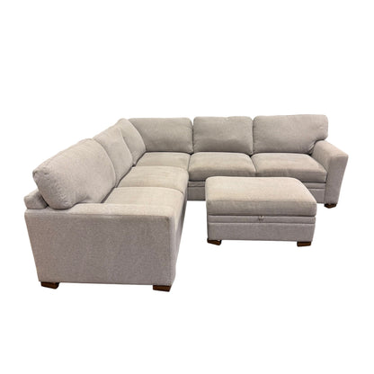 Thomasville Langdon 2-Piece Sectional with Ottoman