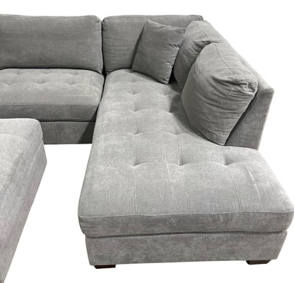 Thomasville Miles Sectional with Ottoman