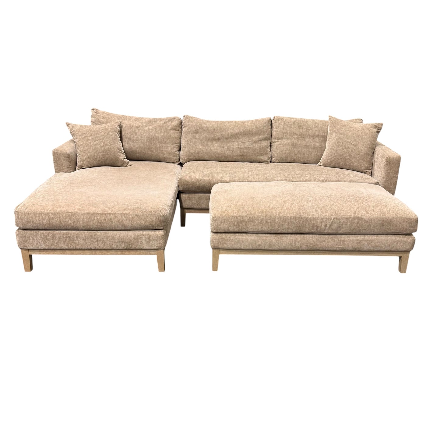 Caspian Sectional with Ottoman