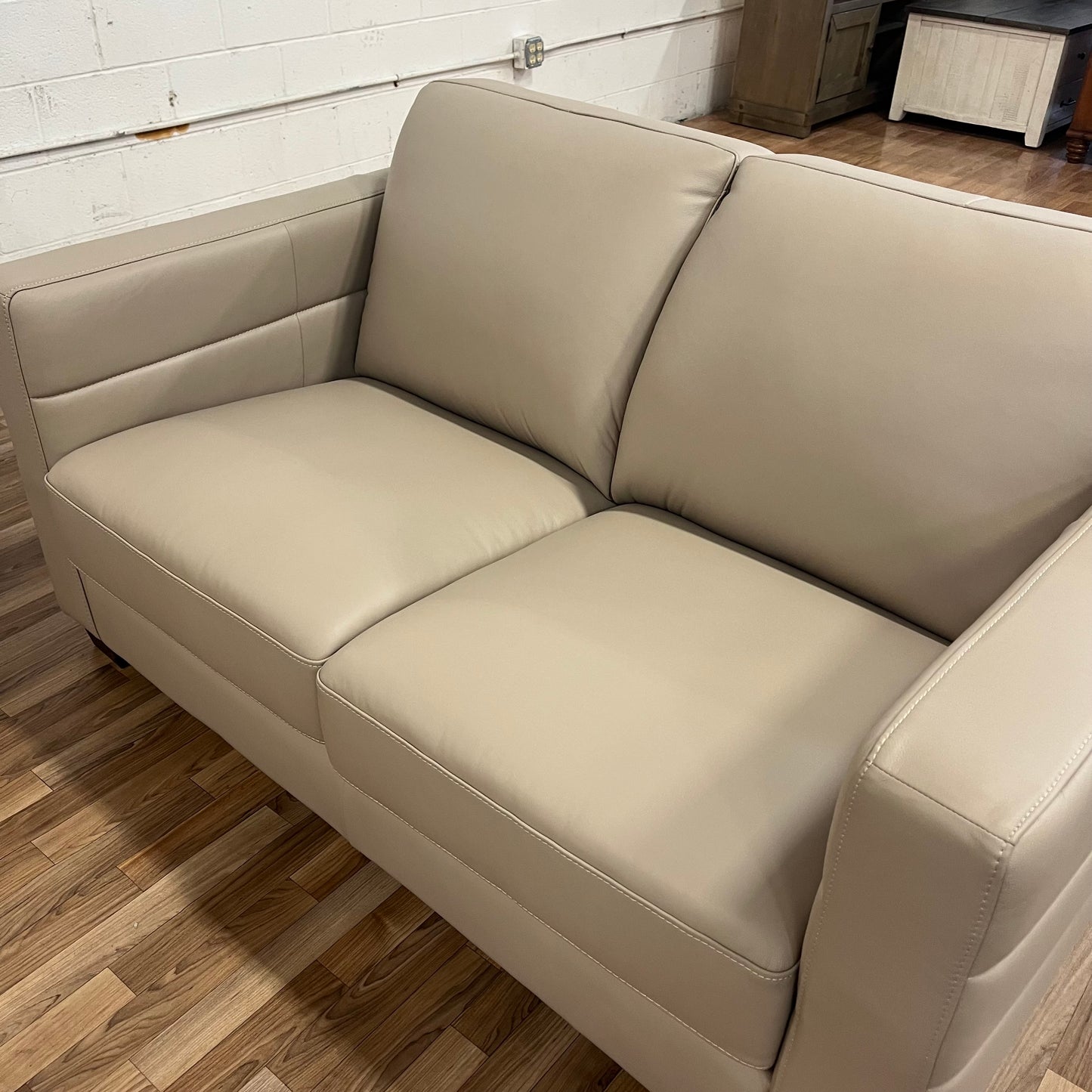 Costco Del Mar Leather Sofa & Loveseat Set