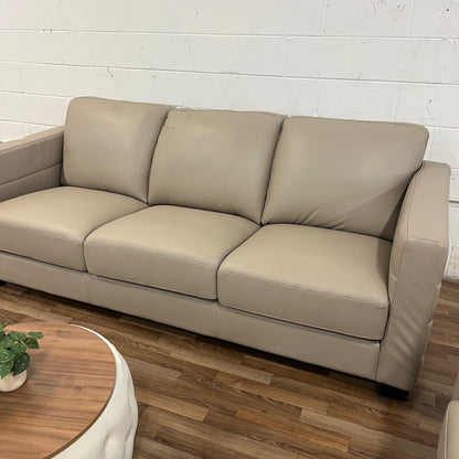 Costco Del Mar Leather Sofa & Loveseat Set