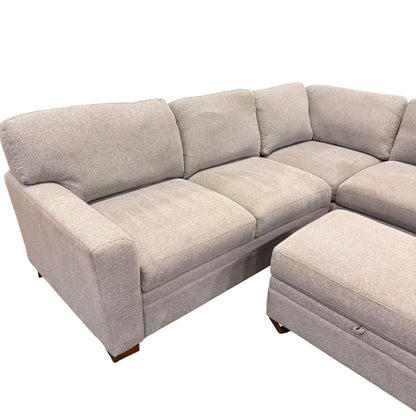Thomasville Langdon 2-Piece Sectional with Ottoman