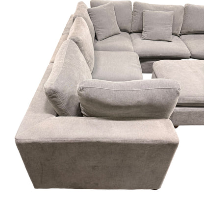 Thomasville Lowell 6-Piece Sectional Sofa Gray