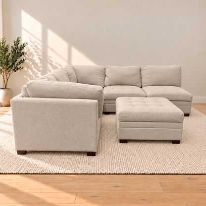 Thomasville Tisdale 6-Piece Modular Sectional (Boucle)