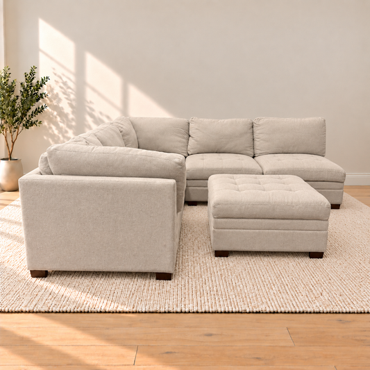 Costco Tisdale 6-Piece Modular Sectional Boucle