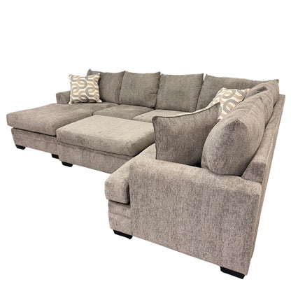 Harlowe U Shape Sectional - NEW Gray