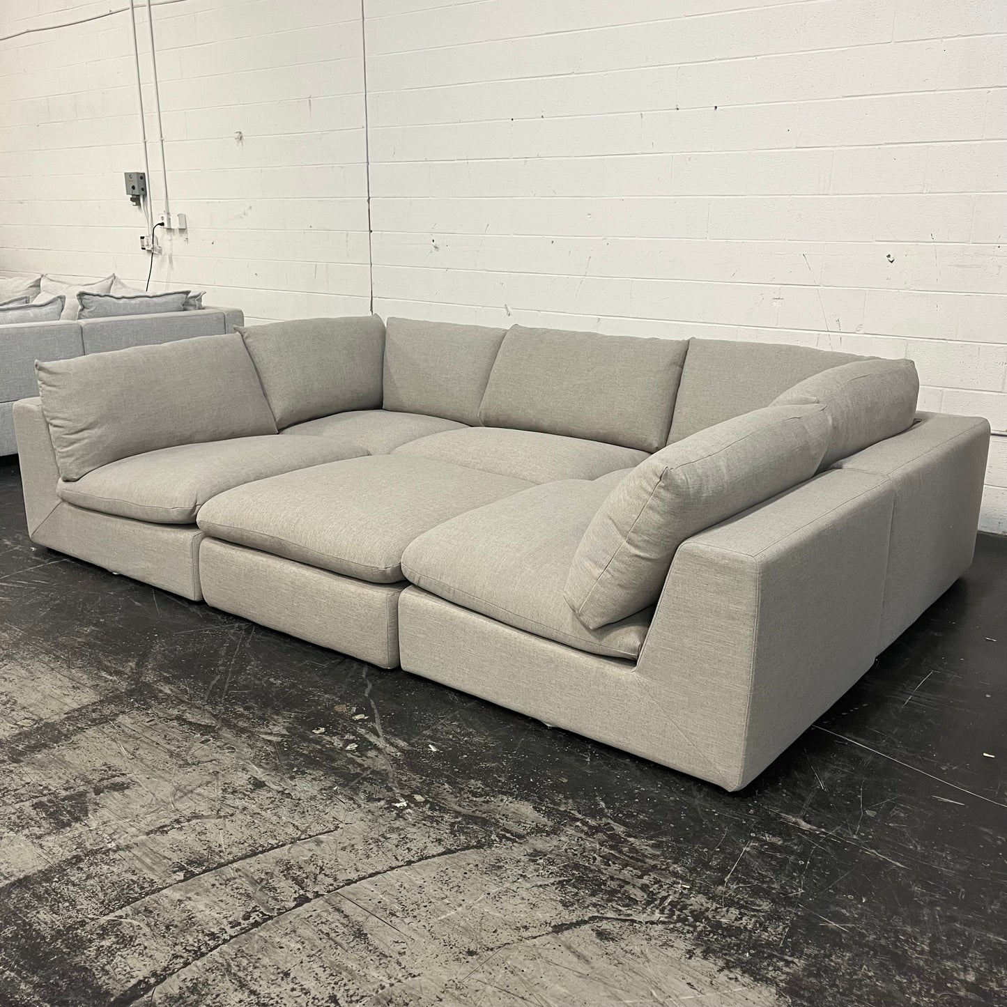 Castlery Dawson 6-Piece Pit Sectional Sofa