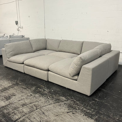 Castlery Dawson 6-Piece Pit Sectional Sofa