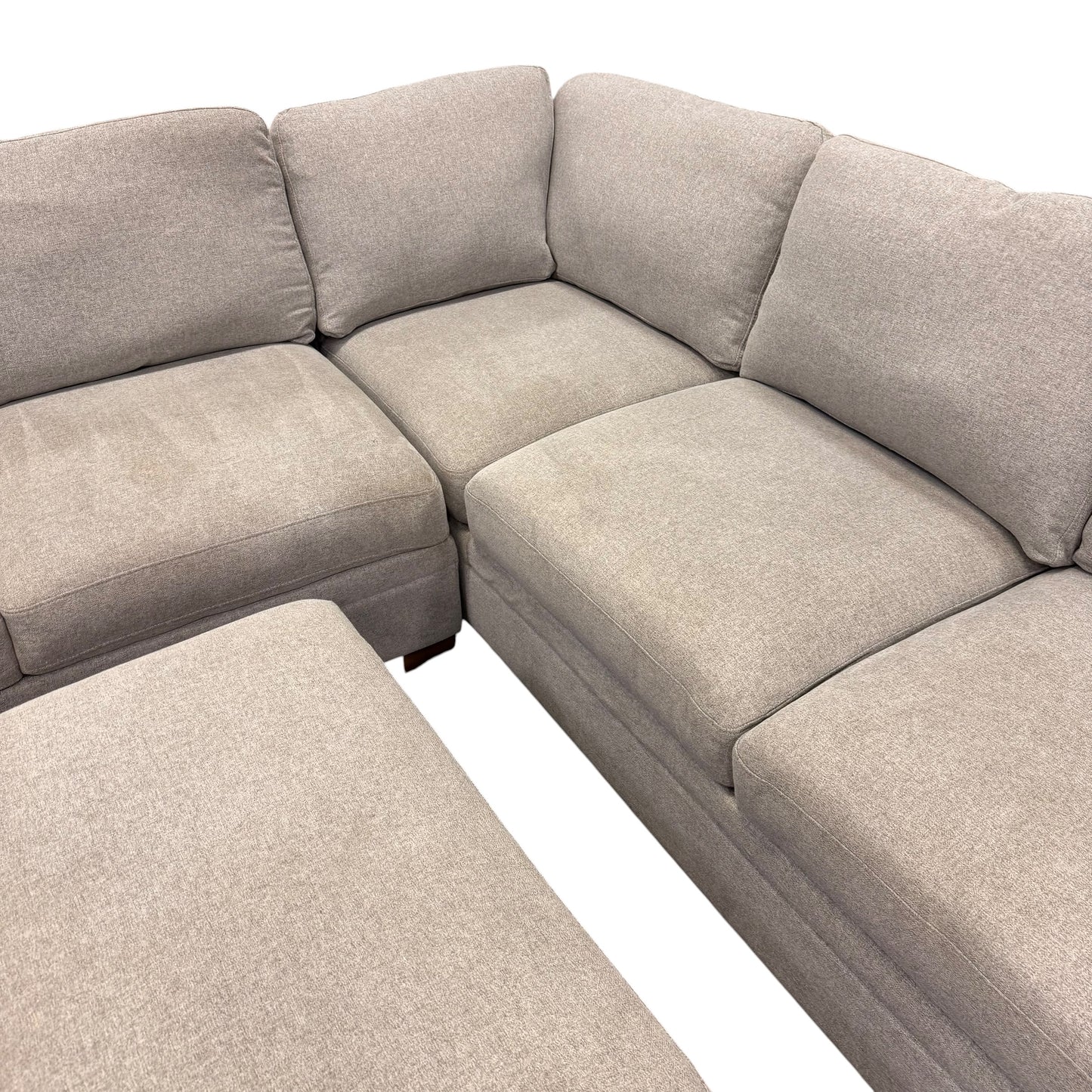 Thomasville Langdon 2-Piece Sectional with Ottoman