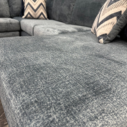 Navy 3-Piece Sectional