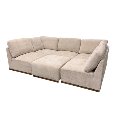 Henredon 6-Piece Modular Sectional Beige