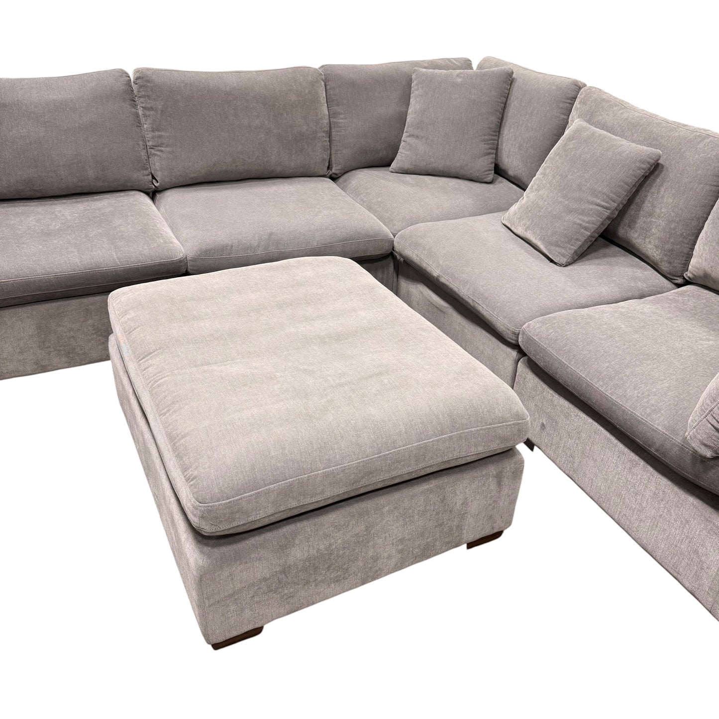 Thomasville Lowell 6-Piece Sectional Sofa Gray
