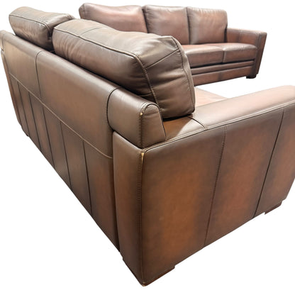 Luca Leather Sofa Set