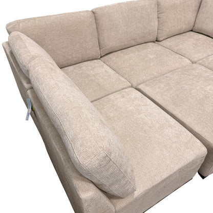 Henredon 6-Piece Modular Sectional Beige