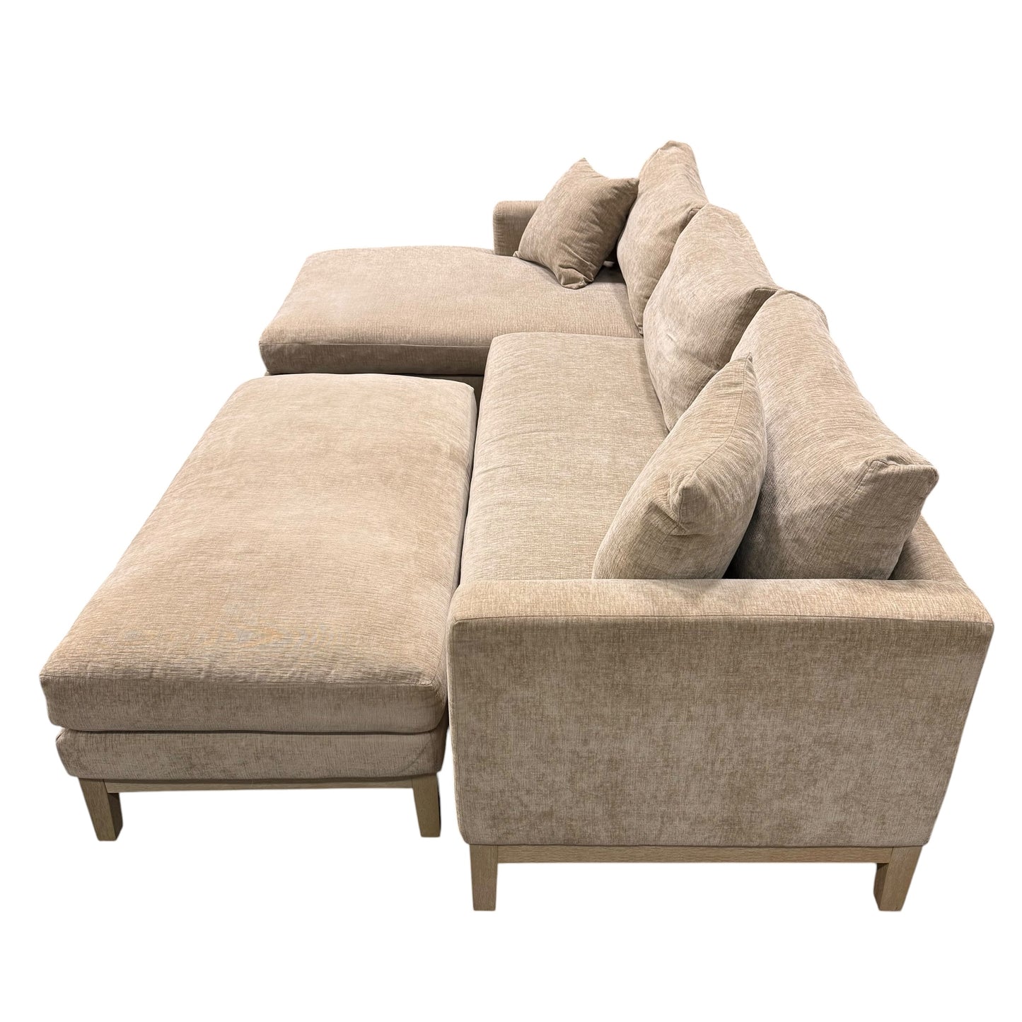 Caspian Sectional with Ottoman