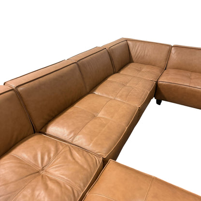 Wallingford Leather Modular Sectional
