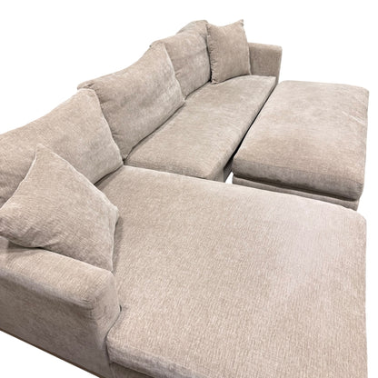 Caspian Sectional with Ottoman