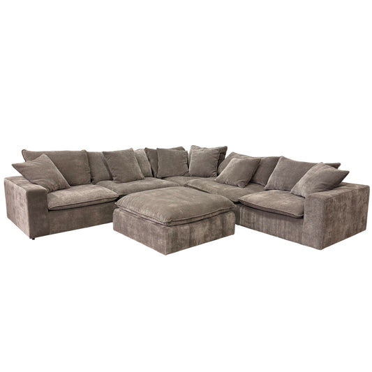 Sereen 6-Piece Modular Sectional - Dark Grey
